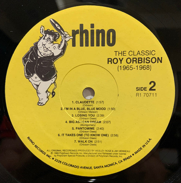 Roy Orbison – The Classic Roy Orbison (1965-1968)