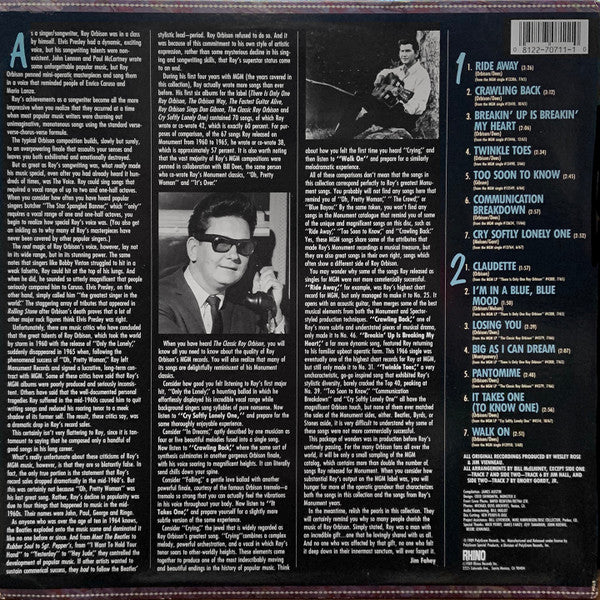 Roy Orbison – The Classic Roy Orbison (1965-1968)