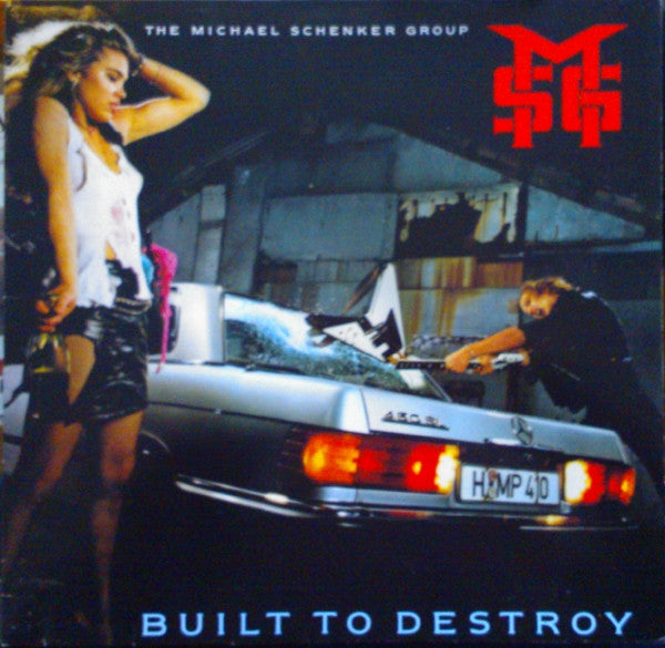 The Michael Schenker Group ‎– Built To Destroy, 1st Press