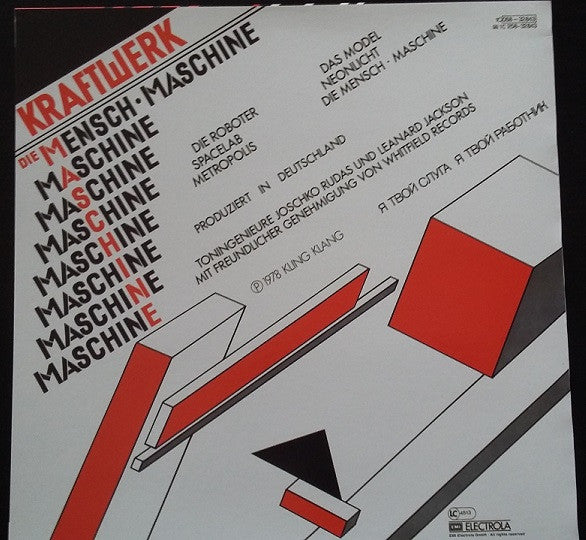 Kraftwerk – Die Mensch·Maschine