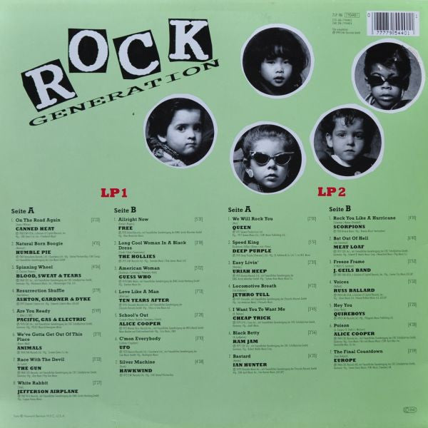 Rock Generation     2LP ,