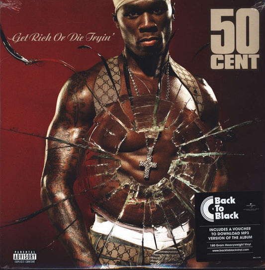 50 Cent – Get Rich Or Die Tryin'  ,  2 LP