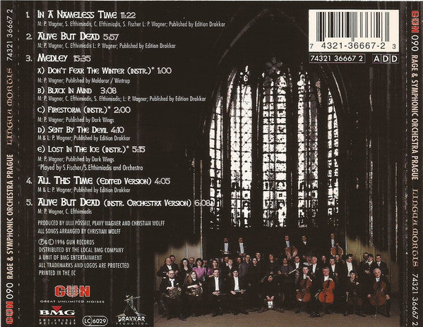 Rage And Symphonic Orchestra Prague* – Lingua Mortis