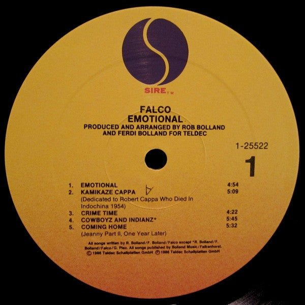 Falco – Emotional    , US