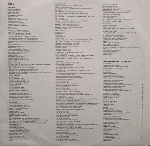 Falco – Emotional    , US