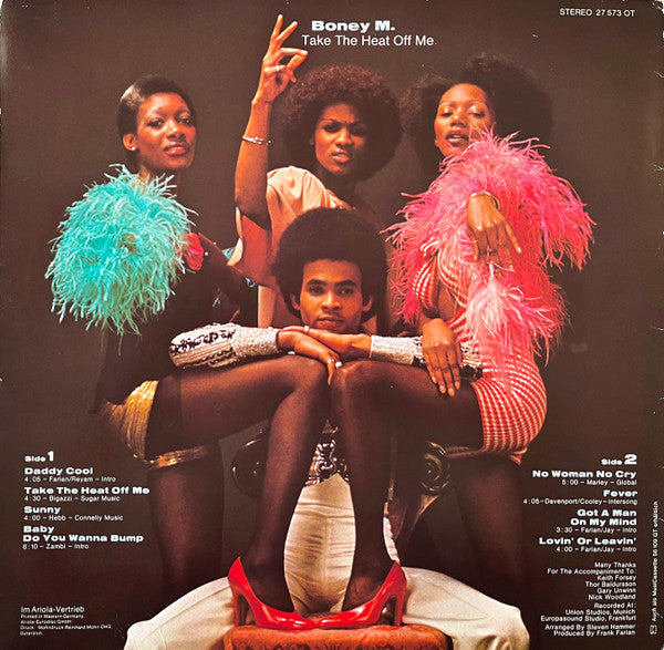 Boney M. – Take The Heat Off Me  ,  fara poster .