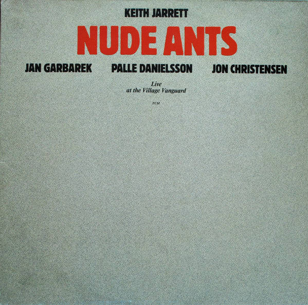Keith Jarrett – Nude Ants (Live At The Village Vanguard)  , 2 LP , Gatefold , ECM