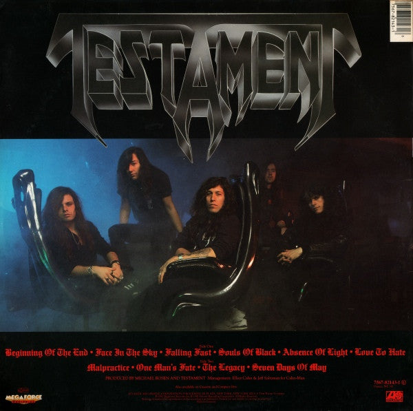 Testament  ‎– Souls Of Black