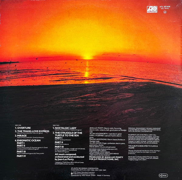 Jean-Luc Ponty – Enigmatic Ocean