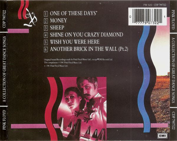Pink Floyd – A Collection Of Great Dance Songs   ,  CD