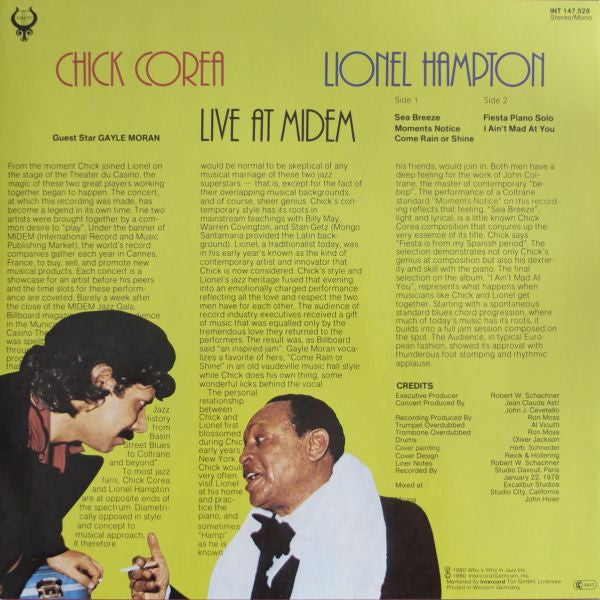 Chick* & Lionel* – Live At Midem