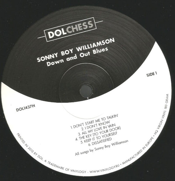Sonny Boy Williamson  – Down And Out Blues