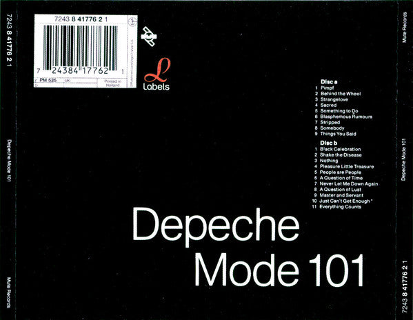 Depeche Mode – 101,   2xCD