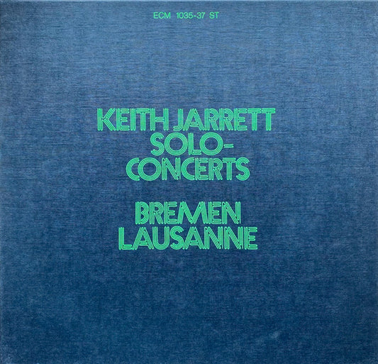 Keith Jarrett – Solo Concerts: Bremen / Lausanne   ,  3LP , BOX , ECM