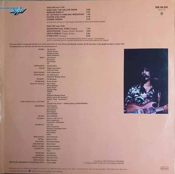 Frank Zappa – Apostrophe (')