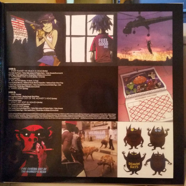 Gorillaz – Demon Days   , 2LP , Gatefold