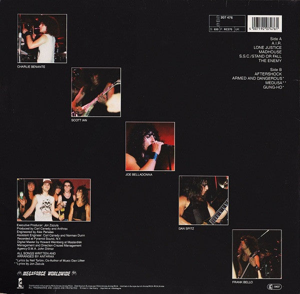 Anthrax ‎– Spreading The Disease