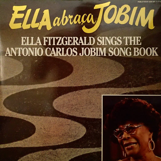 Ella Fitzgerald – Ella Abraça Jobim - Ella Fitzgerald Sings The Antonio Carlos Jobim Song Book   ,  2LP , Gatefold