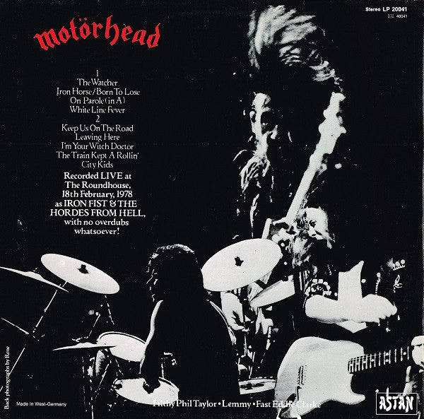Motörhead – What's Words Worth? (Recorded Live)