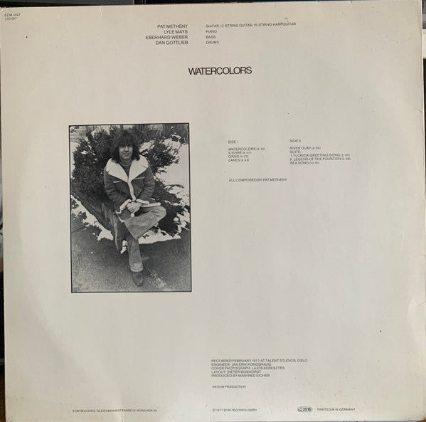 Pat Metheny – Watercolors, ECM, 1st Press