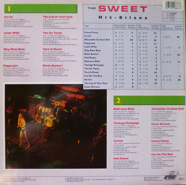 The Sweet – Starke Zeiten   , Gatefold