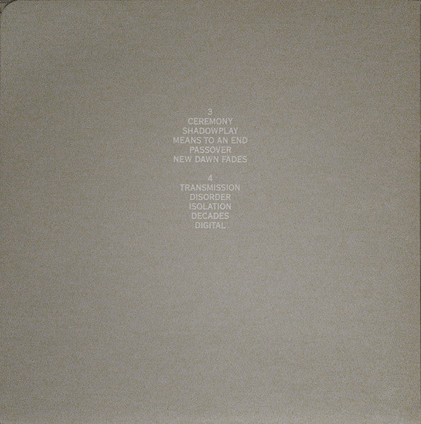 Joy Division – Still   , 2LP , Gatefold