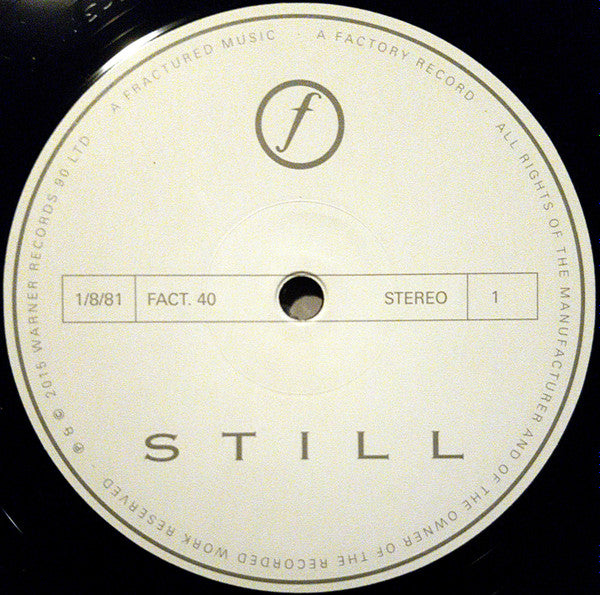 Joy Division – Still   , 2LP , Gatefold