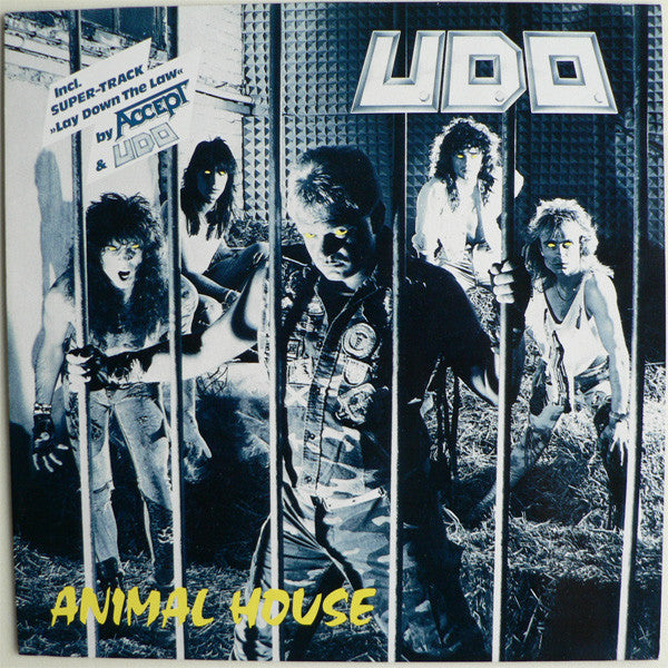 U.D.O.  ‎– Animal House   ,  1 press , Germany