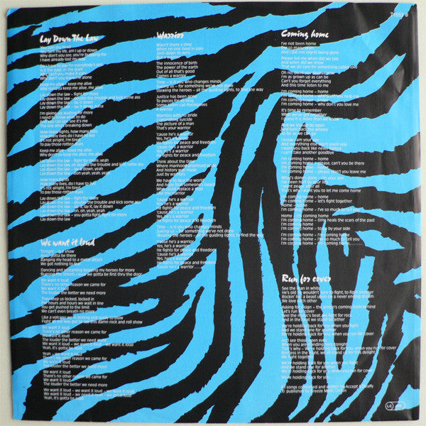 U.D.O.  ‎– Animal House   ,  1 press , Germany