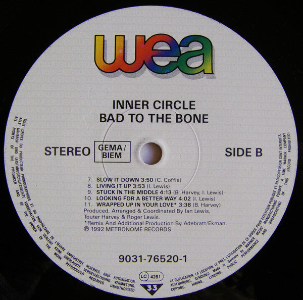Inner Circle – Bad To The Bone