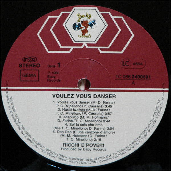 Ricchi E Poveri – Voulez Vous Danser