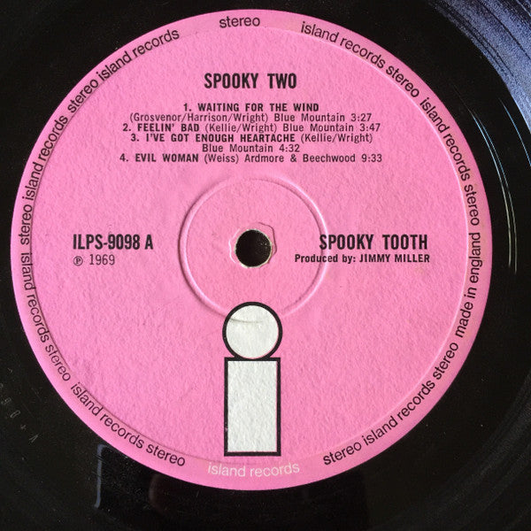 Spooky Tooth ‎– Spooky Two   ,  Gatefold , Gray Cover