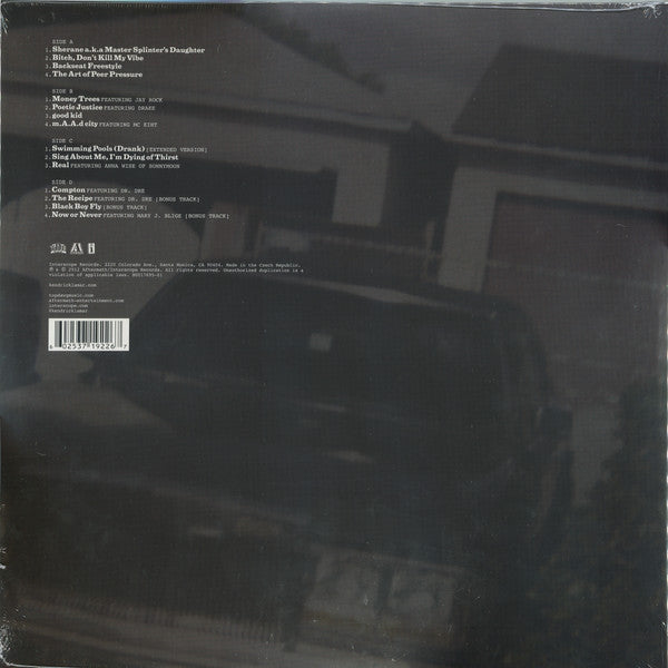 Kendrick Lamar – Good Kid, M.A.A.D City,  2xLP, Gatefold