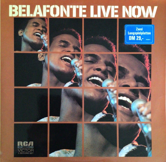 Harry Belafonte – Belafonte Live Now, 2xLP, Gatefold