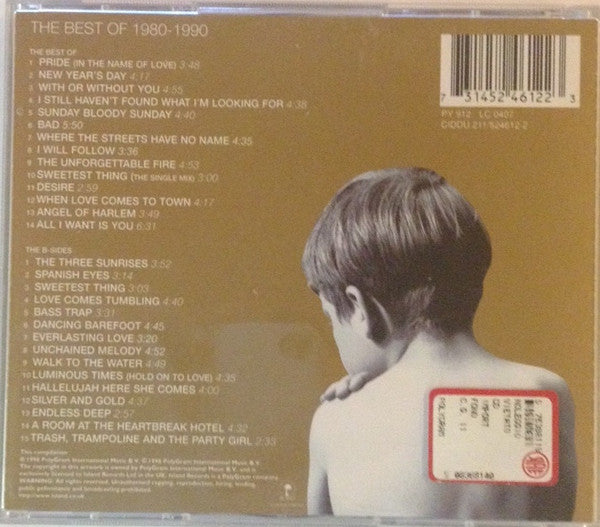 U2 – The Best Of 1980-1990 & B-Sides, 2xCD