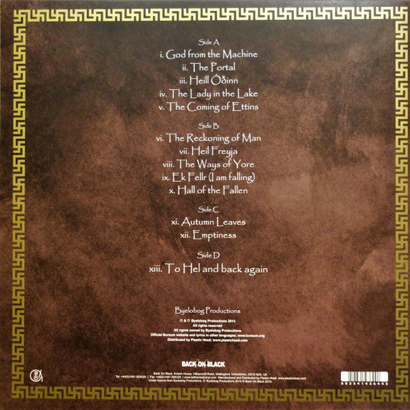 Burzum – The Ways Of Yore  , 2 LP , Gatefold