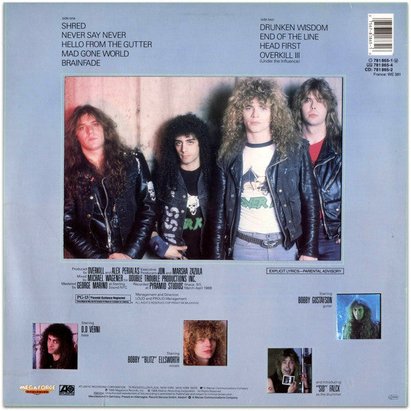 Overkill ‎– Under The Influence