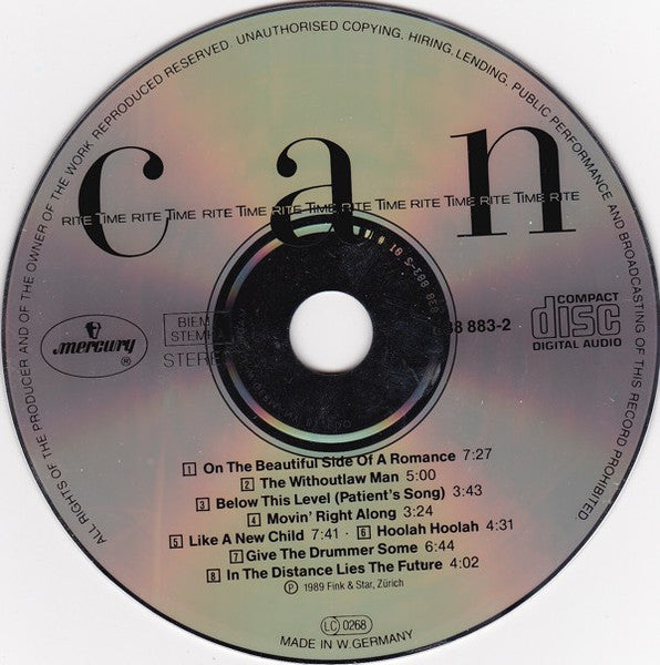 Can – Rite Time   ,  CD