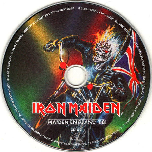 Iron Maiden – Maiden England '88   ,  2 CD