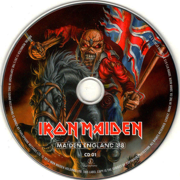 Iron Maiden – Maiden England '88   ,  2 CD