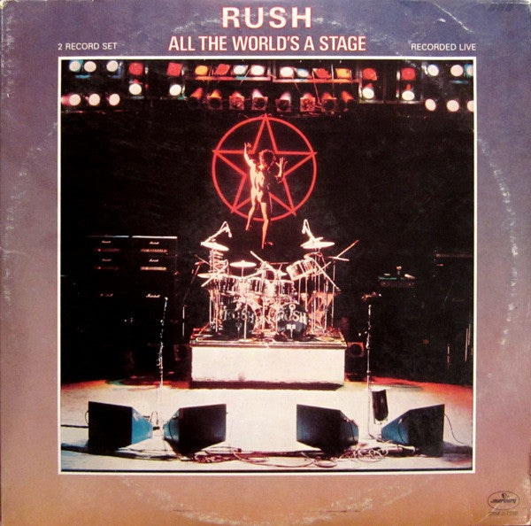Rush – All The World's A Stage   , 2LP , TRIFOLD