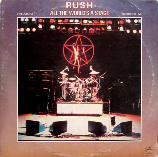 Rush – All The World's A Stage   , 2LP , TRIFOLD