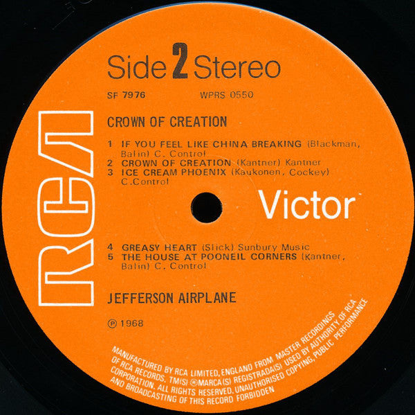 Jefferson Airplane – Crown Of Creation