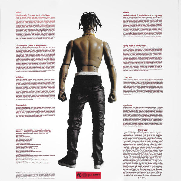 Travis Scott  – Rodeo   ,  2 LP ,