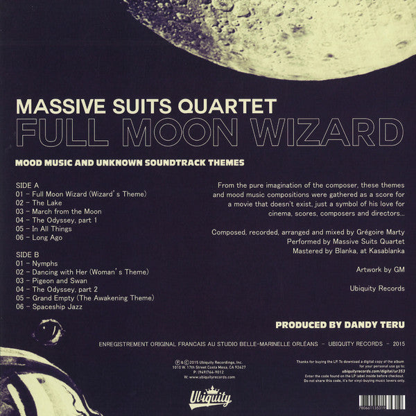 Massive Suits Quartet ‎– Full Moon Wizard