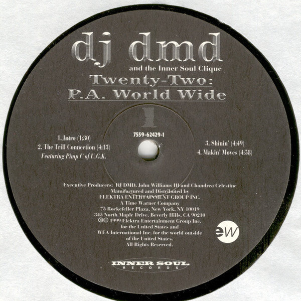 DJ DMD ‎– Twenty-Two: P.A. World Wide     , 2LP