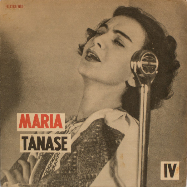 Maria Tănase – Din Cîntecele Mariei Tănase (IV), Black labels