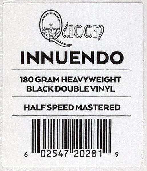 Queen – Innuendo   ,  2 x LP,  180g, Gatefold