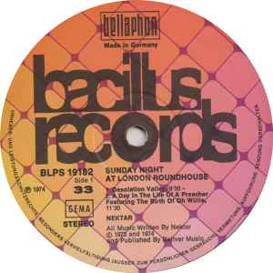 Nektar ‎– Sunday Night At London Roundhouse  ,  Gatefold