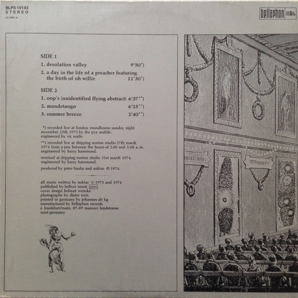 Nektar ‎– Sunday Night At London Roundhouse  ,  Gatefold